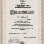 certyfikat Termitech